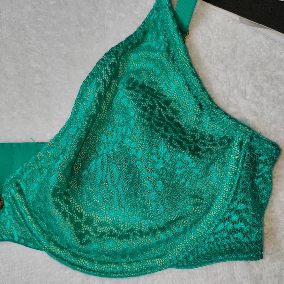 🆕Natori | Lynx Underwire Teal Bra Size 32B - Picture 14 of 15